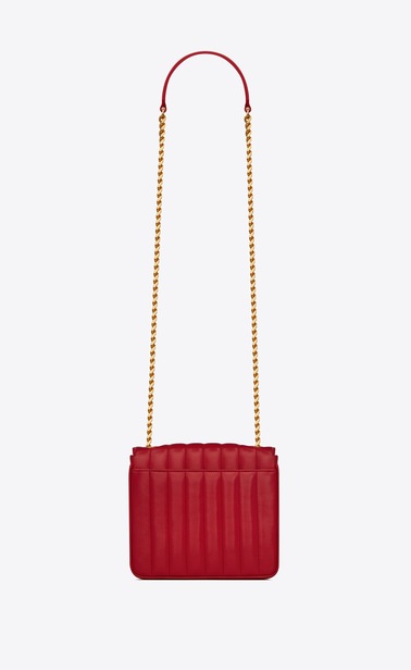 vicky medium in matelassé lambskin